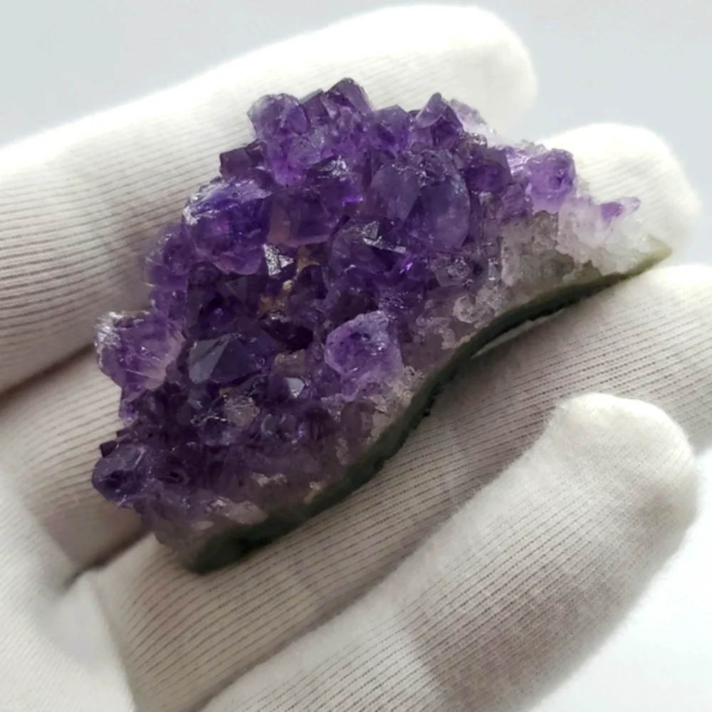 Amethyst Clusters Two Beautiful Pieces Dark & Light Colors #38 - Picture 10 of 13